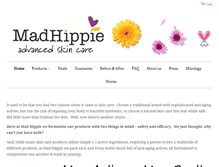 Tablet Screenshot of madhippie.com